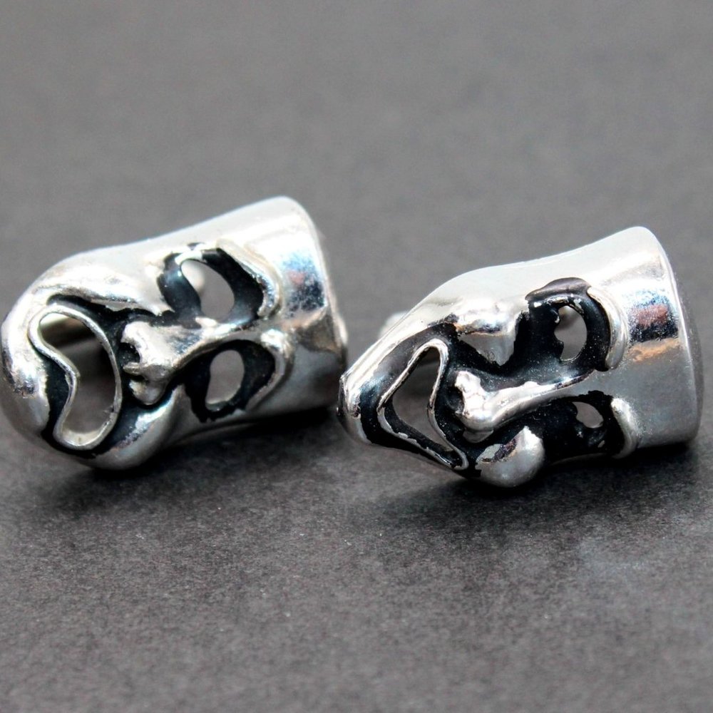 Swank Comedy Drama Cuff links